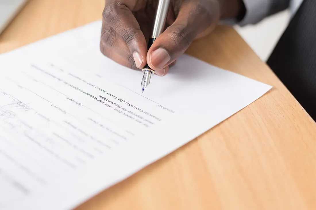 A corporate policy document